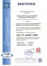 ISO / TS 16949 Certificate